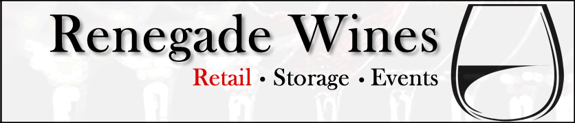 Renegade Wines: Retail, Storage, Events