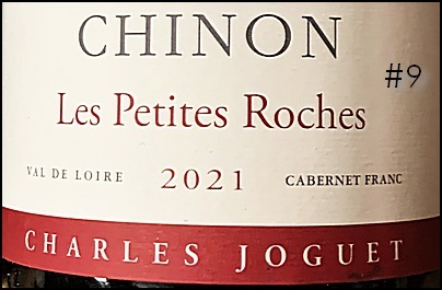 2021 Charles Joguet Chinon Les Petites Roches