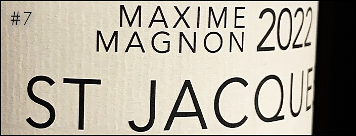 2022 Maxime Magnon Vin de France St Jacques 2022 Maxime Magnon Vin de France St Jacques