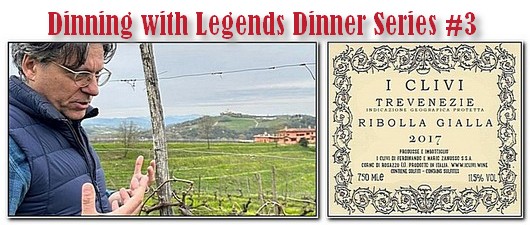 i Clivi Dinner in the Dinning with Legends Series