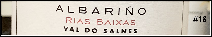 Zarate Albarino Rías Baixas Val do Salnés (Spain, Galicia, Rías Baixas) 2020