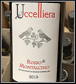 Uccelliera Rosso di Montalcino (Italy, Tuscany, Montalcino, Rosso di Montalcino) 2019 Uccelliera Rosso di Montalcino (Italy, Tuscany, Montalcino, Rosso di Montalcino) 2019