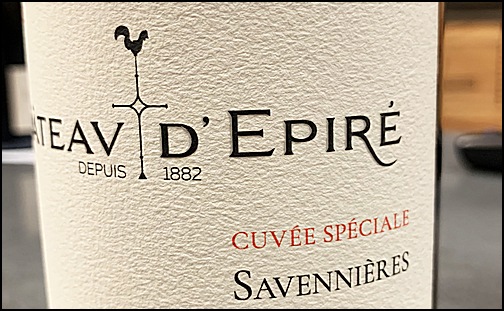 2022 Chteau d'Epir Savennires Cuve Spciale