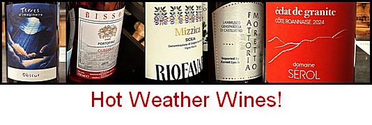 Hot Weather Wines